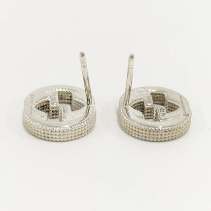 Gucci Earrings Interlocking Silver — view 5