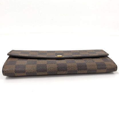 Louis Vuitton Portefeuille Sarah Bifold Wallet Damier Ebene — view 6