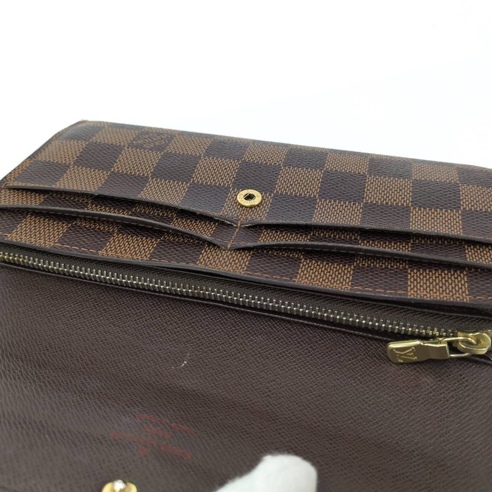 Louis Vuitton Portefeuille Sarah Bifold Wallet Damier Ebene — view 8