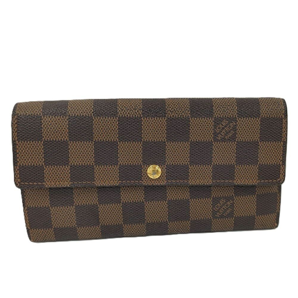 Louis Vuitton Portefeuille Sarah Bifold Wallet Damier Ebene