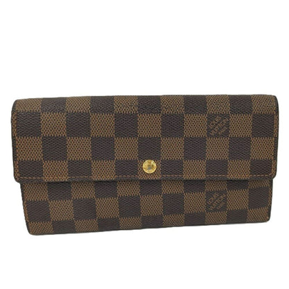 Louis Vuitton Portefeuille Sarah Bifold Wallet Damier Ebene