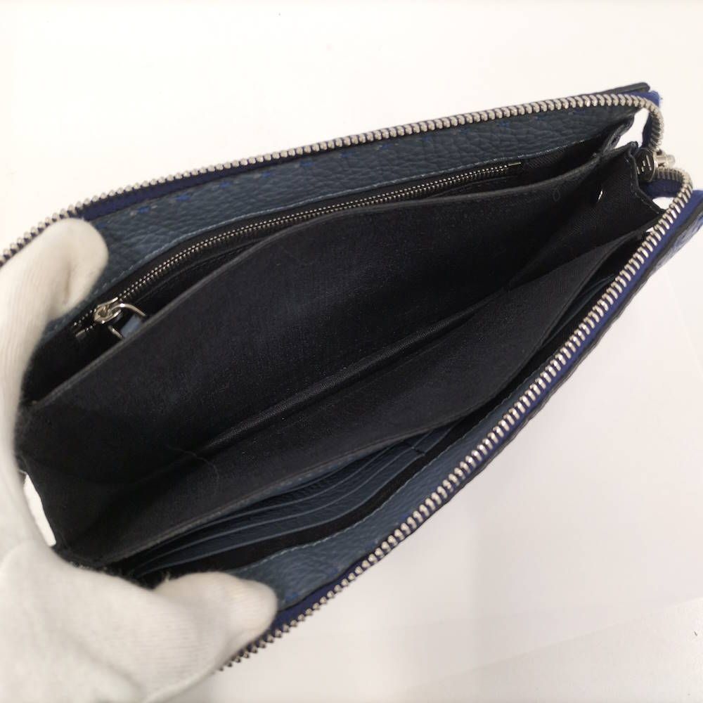 Fendi Selleria Clutch Blue — view 7