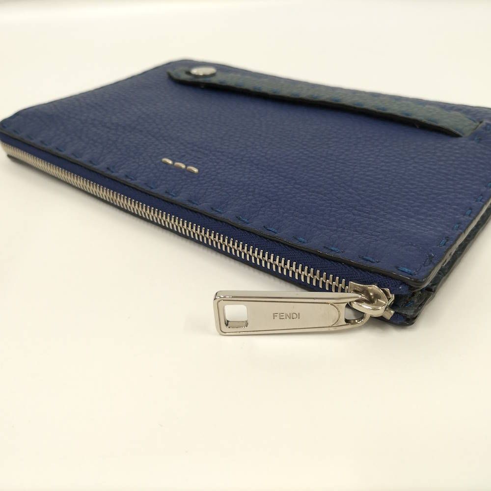 Fendi Selleria Clutch Blue — view 6
