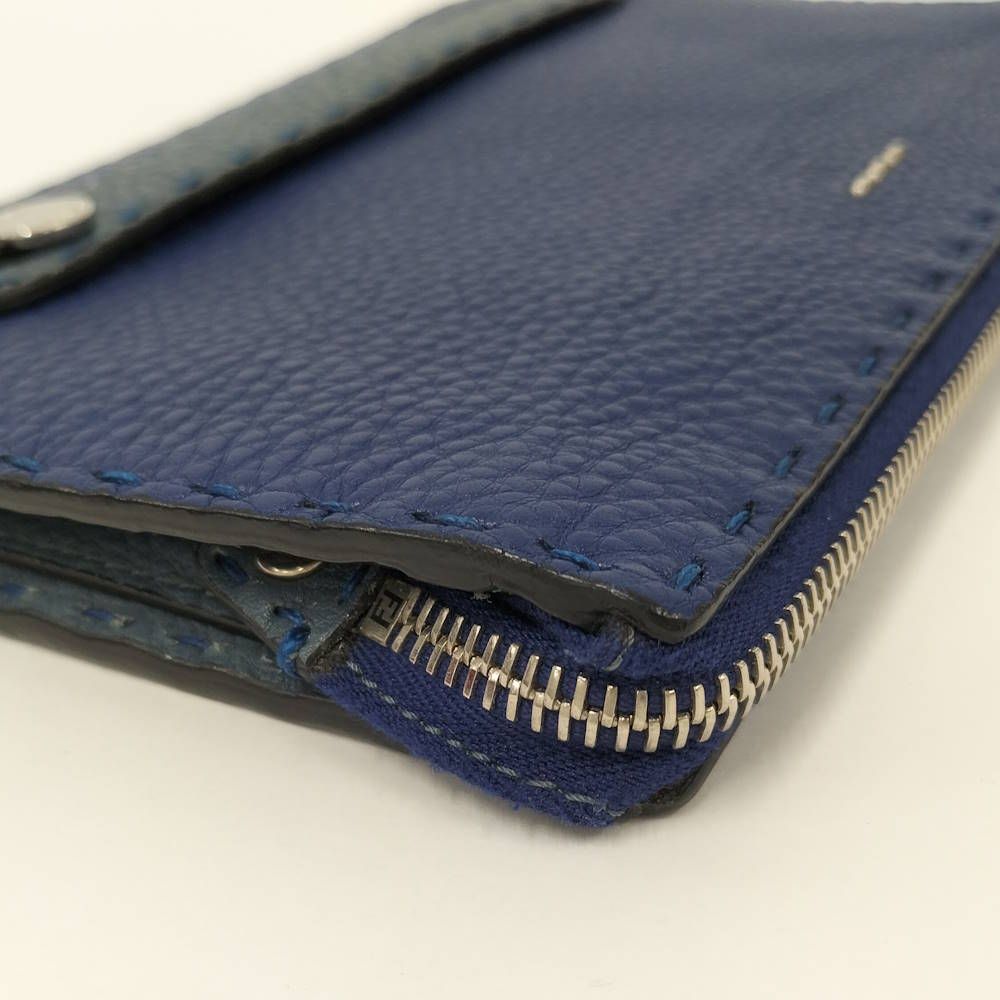 Fendi Selleria Clutch Blue — view 4