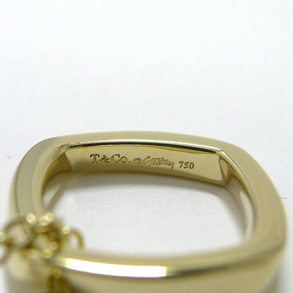 Tiffany & Co Necklace Square Top 18k Yellow Gold — view 6
