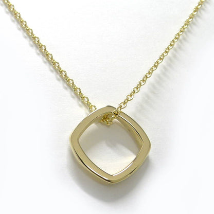 Tiffany & Co Necklace Square Top 18k Yellow Gold