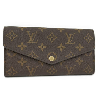 Louis Vuitton Bifold Wallet Portefeuille Sarah Monogram Coquelicot