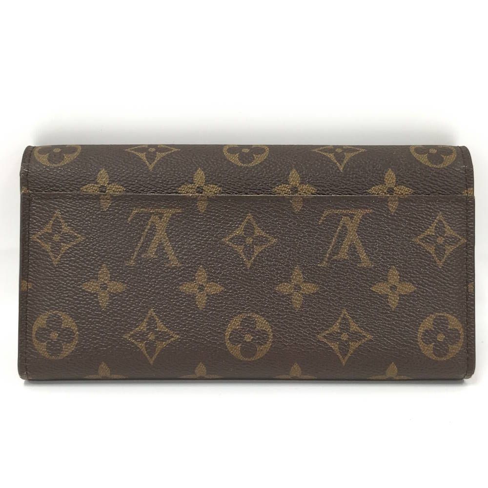 Louis Vuitton Bifold Wallet Portefeuille Sarah Monogram Coquelicot — view 3
