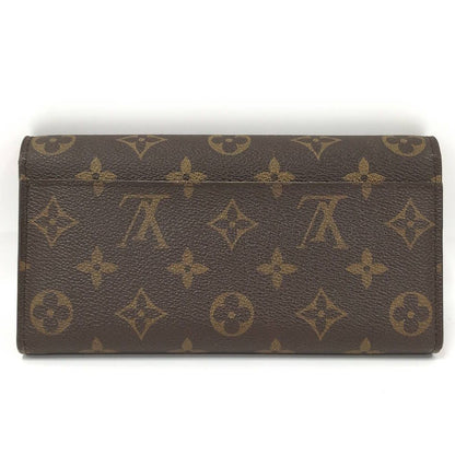 Louis Vuitton Bifold Wallet Portefeuille Sarah Monogram Coquelicot — view 3