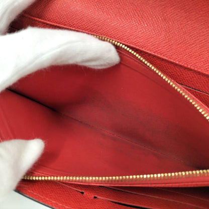 Louis Vuitton Bifold Wallet Portefeuille Sarah Monogram Coquelicot — view 8