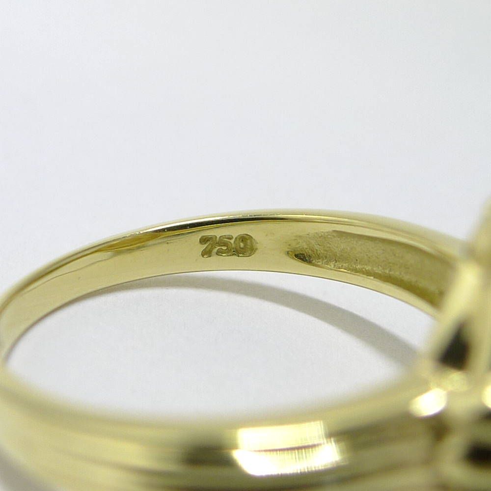 Tiffany & Co Ring Signature 18k Yellow Gold Pearl — view 7