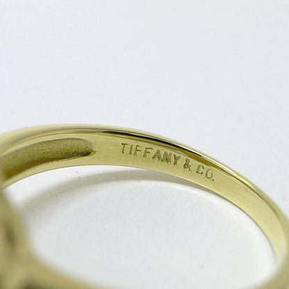 Tiffany & Co Ring Signature 18k Yellow Gold Pearl — view 6