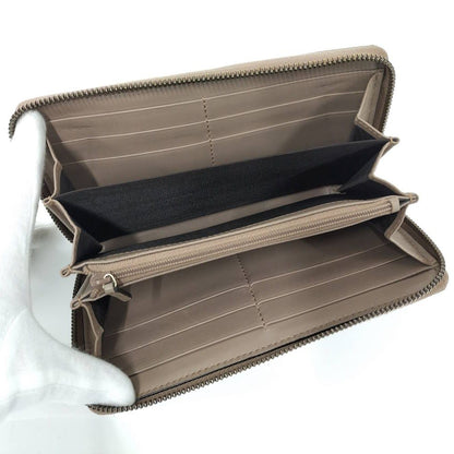 Gucci Zip Around Wallet GG Marmont Leather Pink Beige — view 2