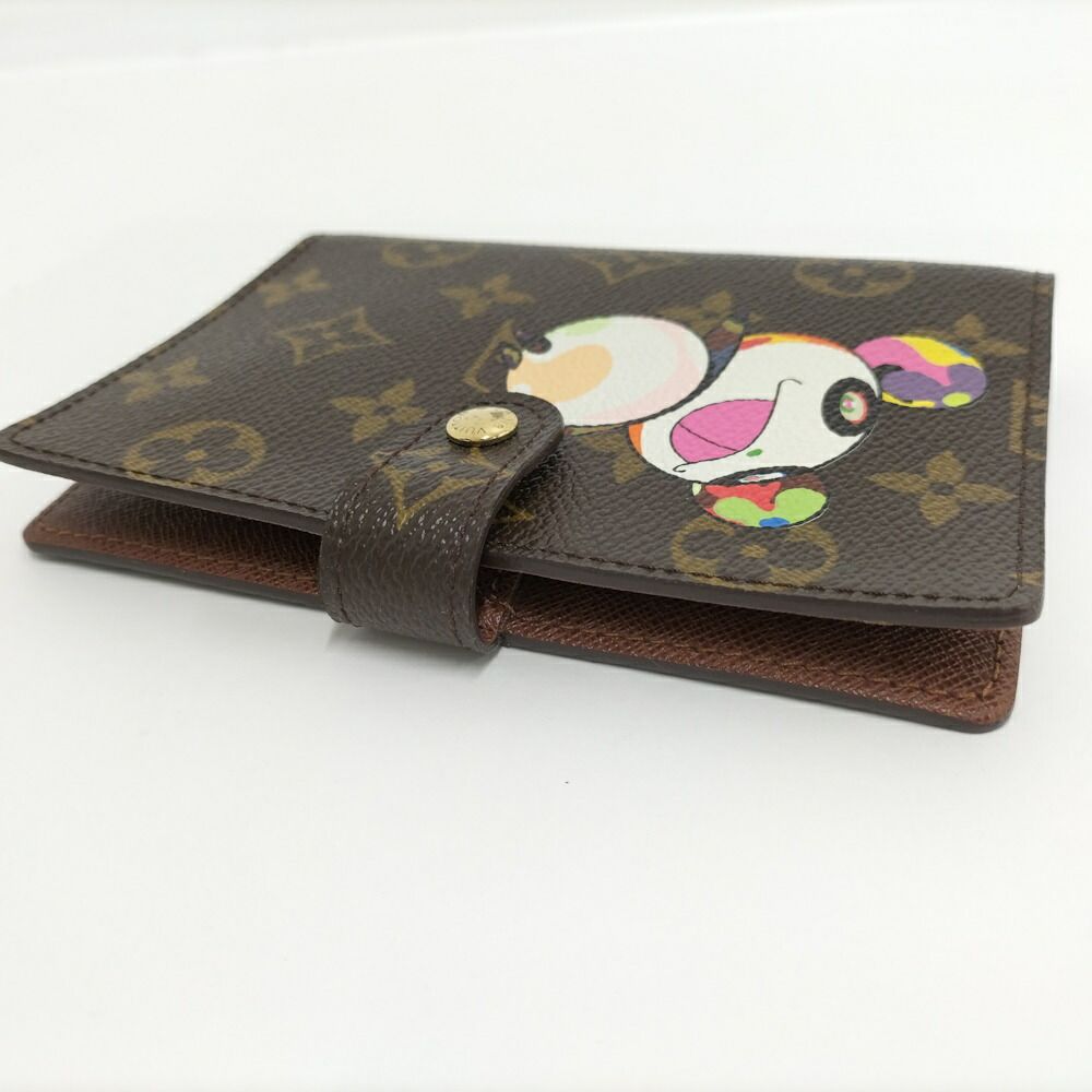 Louis Vuitton Agenda PM Notebook Cover Organizer Monogram Panda — view 6