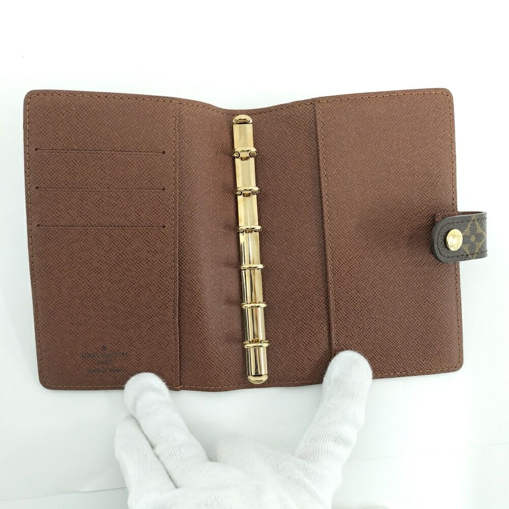 Louis Vuitton Agenda PM Notebook Cover Organizer Monogram Panda — view 2