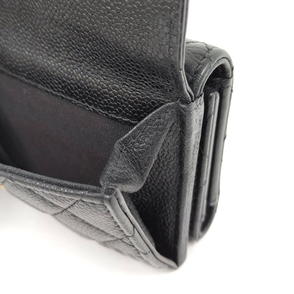 Chanel Wallet Leather Black — view 7