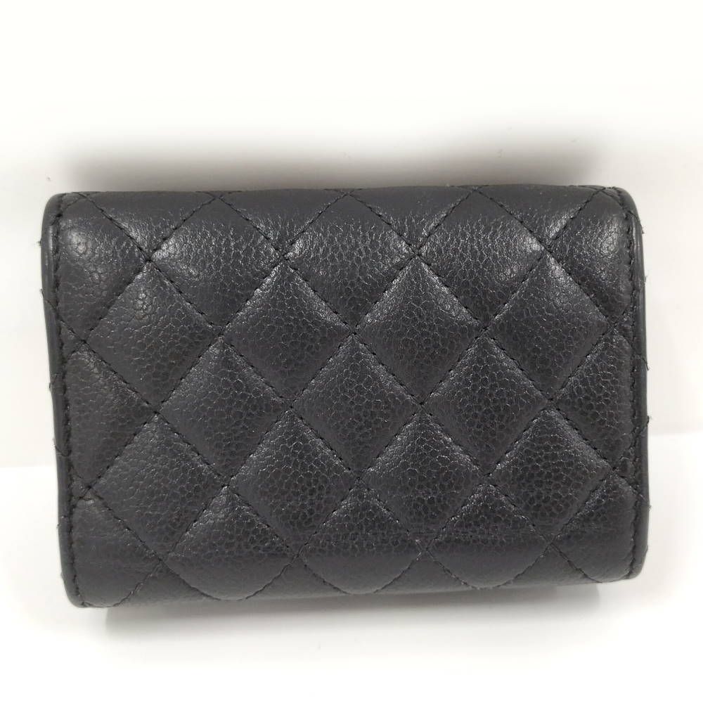 Chanel Wallet Leather Black — view 3