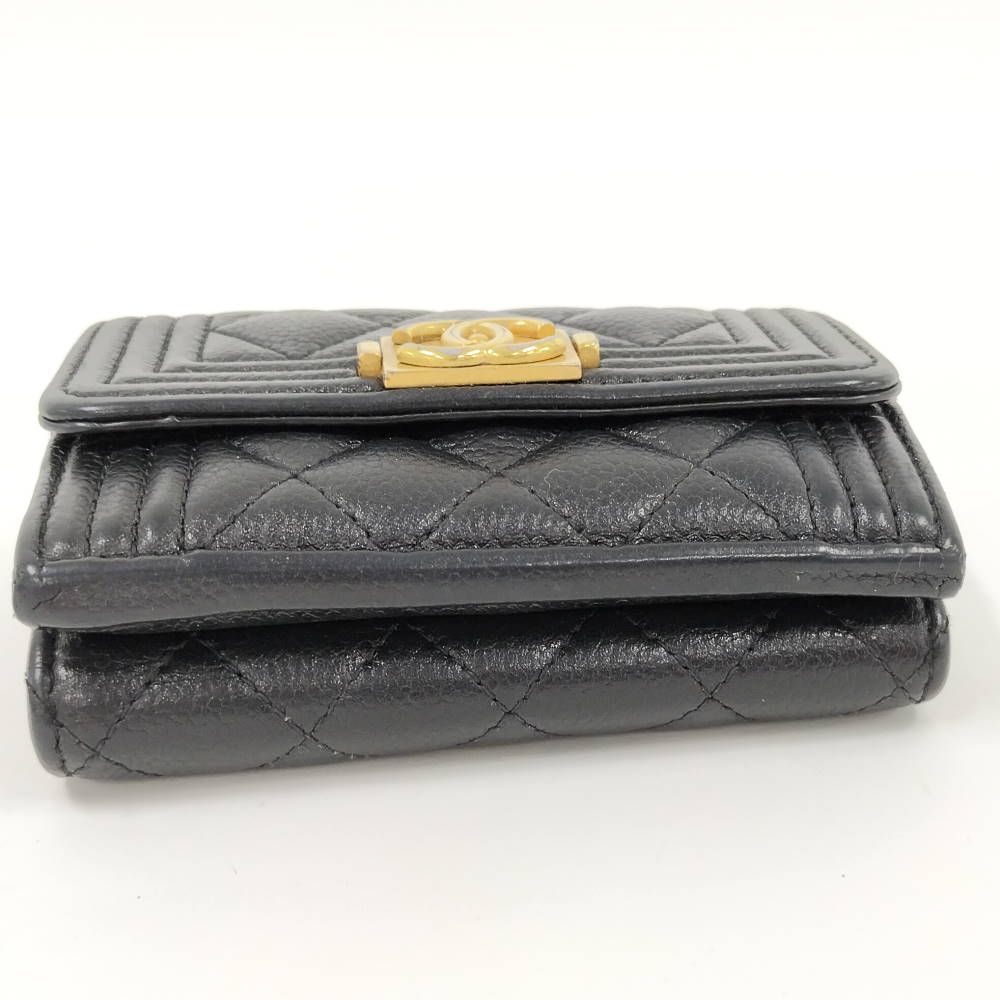 Chanel Wallet Leather Black — view 5