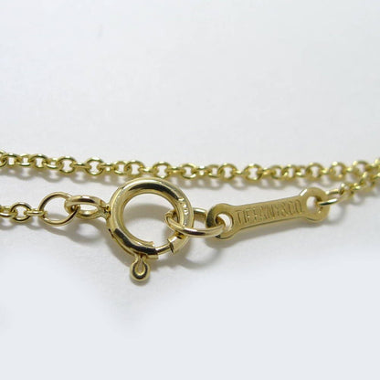 Tiffany & Co Necklace Open Heart 18k Yellow Gold — view 6