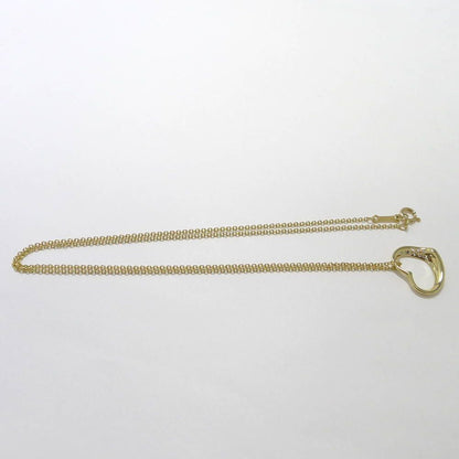 Tiffany & Co Necklace Open Heart 18k Yellow Gold — view 3