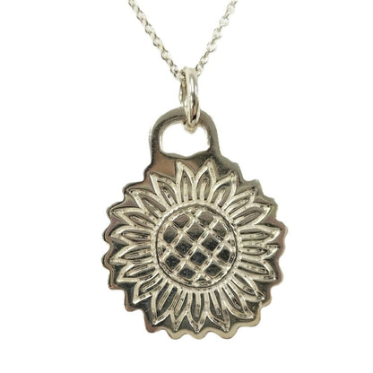 Tiffany & Co Necklace Sunflower GO 925 Sterling Silver