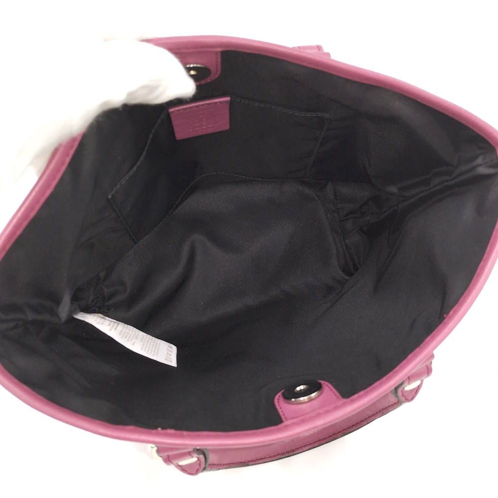 Gucci Tote Micro Guccissima Leather Purple — view 8