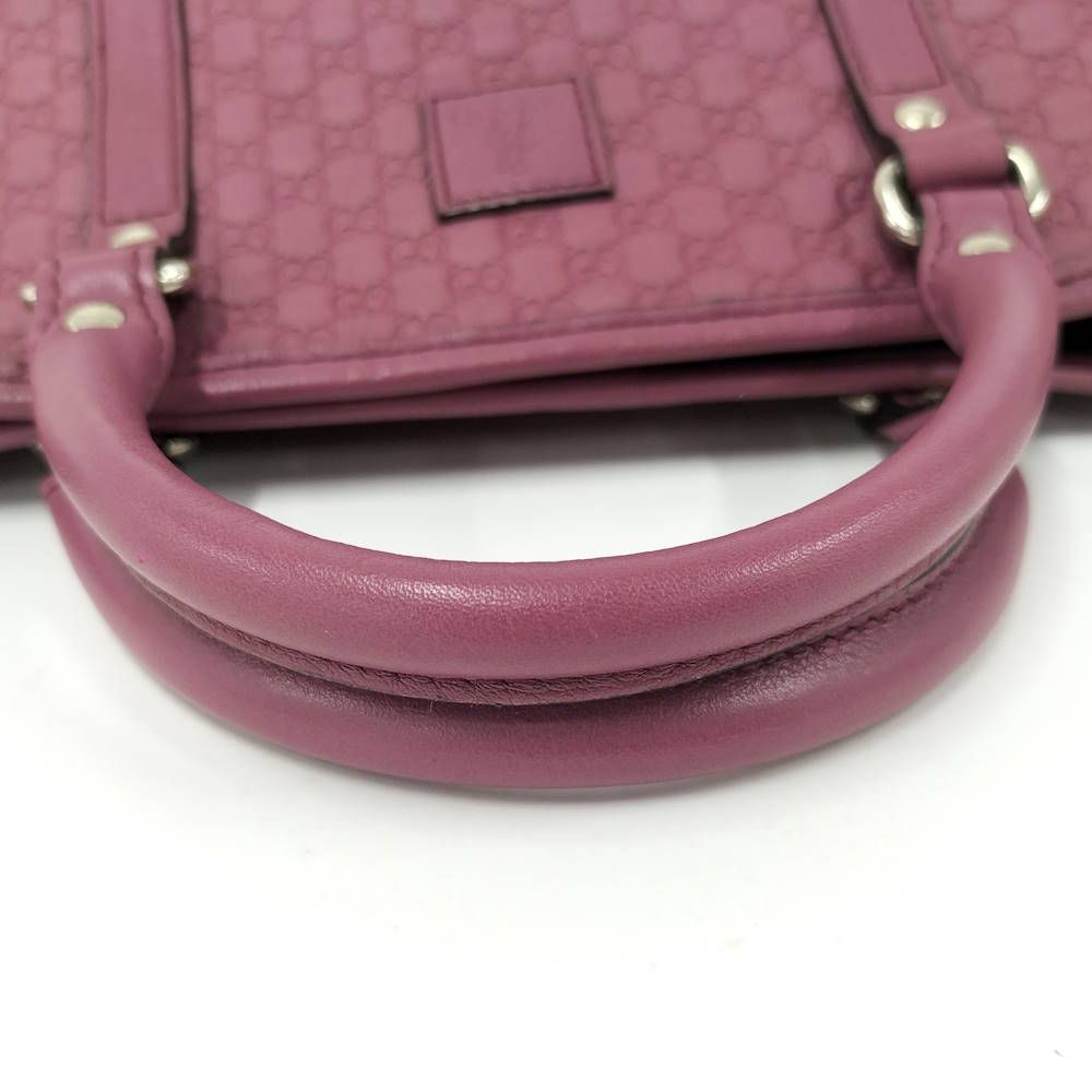 Gucci Tote Micro Guccissima Leather Purple — view 6