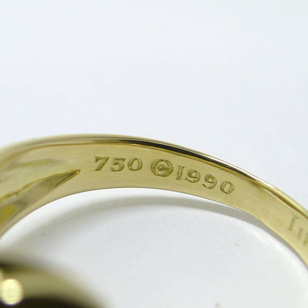 Tiffany & Co Ring Signature Cross 18k Yellow Gold — view 6