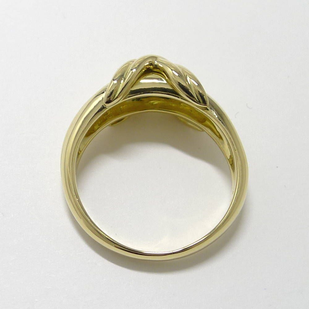 Tiffany & Co Ring Signature Cross 18k Yellow Gold — view 2