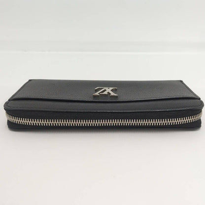 Louis Vuitton Zippy Lockme Wallet Calf Leather Noir — view 5