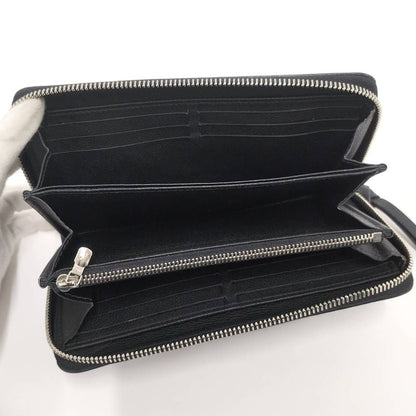 Louis Vuitton Zippy Lockme Wallet Calf Leather Noir — view 2