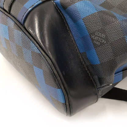 Louis Vuitton Christopher PM Damier Graphite Pixel Backpack — view 3