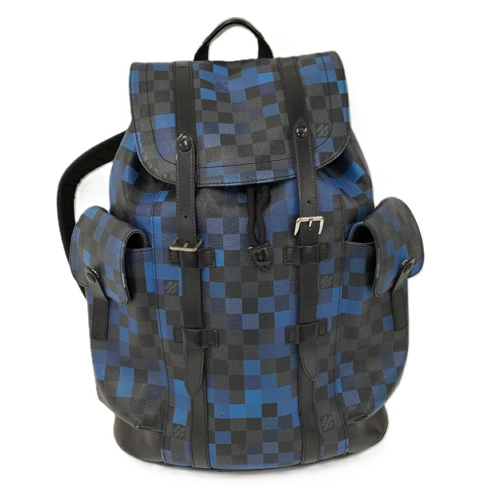 Louis Vuitton Christopher PM Damier Graphite Pixel Backpack