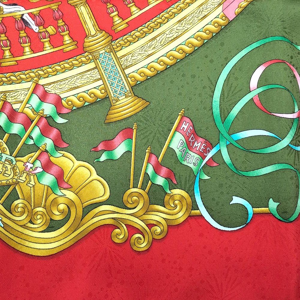 Hermes Carre 90 Luna Park Scarf — view 2