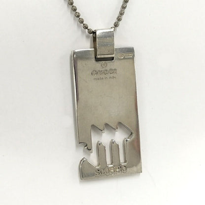 Gucci Necklace Scorpio Silver