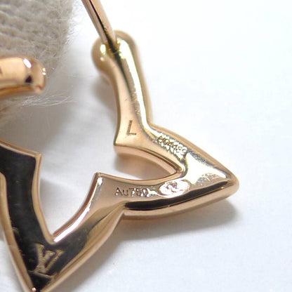 Louis Vuitton Earrings Hoop Ombre Blossom 18k Pink Gold Diamond — view 5
