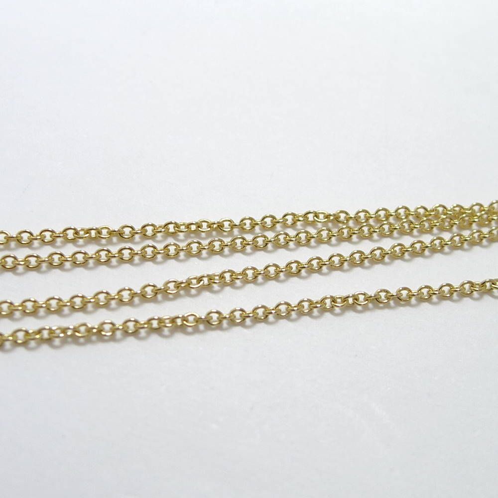 Tiffany & Co Necklace Double Ring 18k Yellow Gold — view 5
