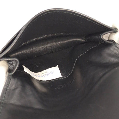 Bottega Veneta Card Case Intrecciato Leather Black — view 8