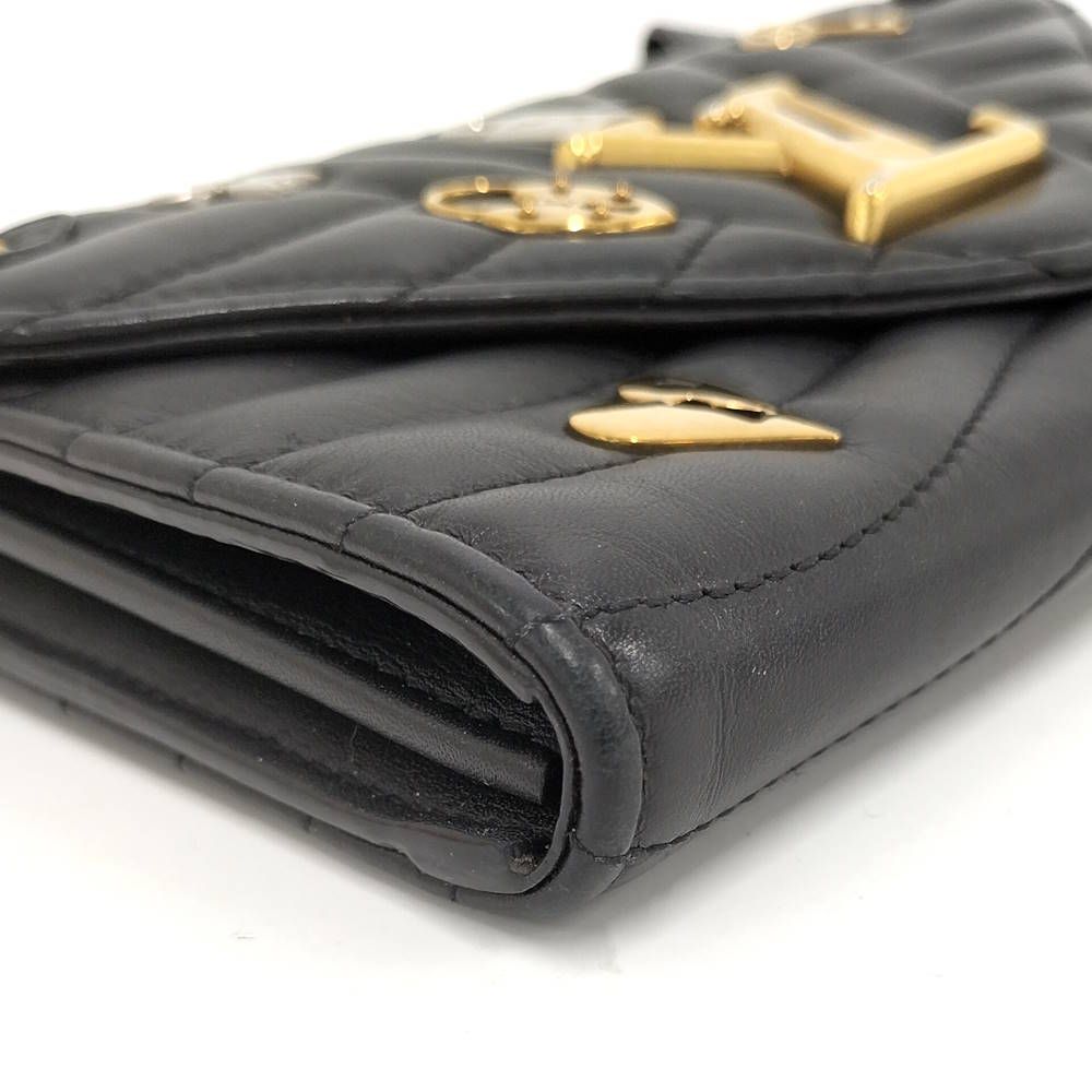 Louis Vuitton Portefeuille Wallet Love Lock Collection Leather Black — view 4
