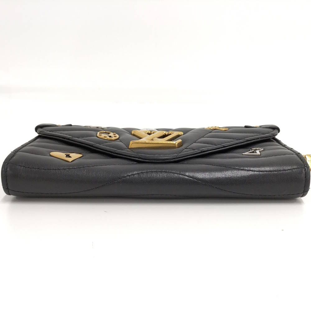 Louis Vuitton Portefeuille Wallet Love Lock Collection Leather Black — view 7