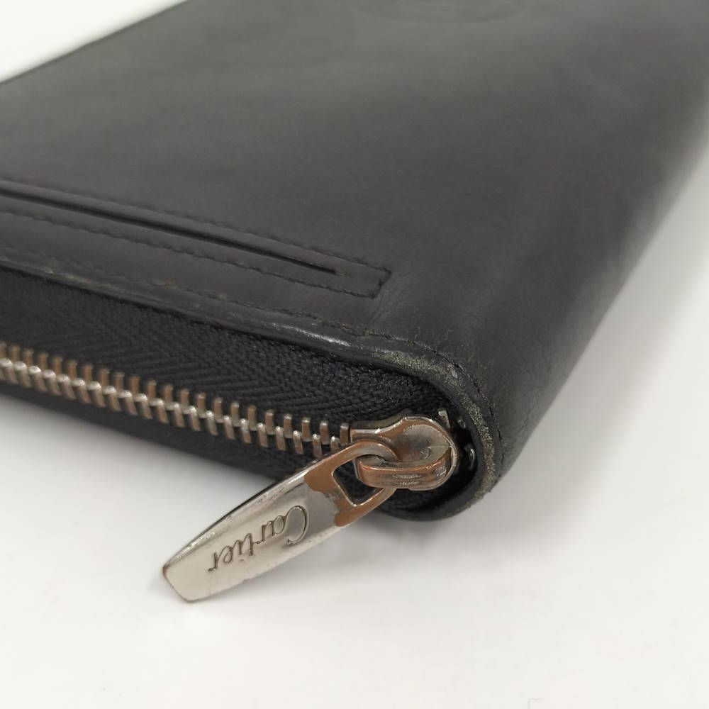 Cartier Must Round Zip Wallet Black — view 5