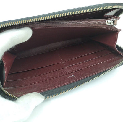 Cartier Must Round Zip Wallet Black — view 8