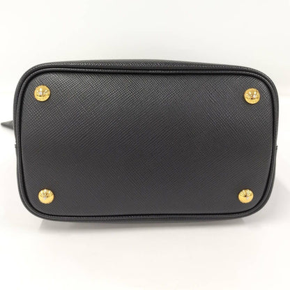 Prada Pannier 2-Way Bag Saffiano Leather Black — view 7