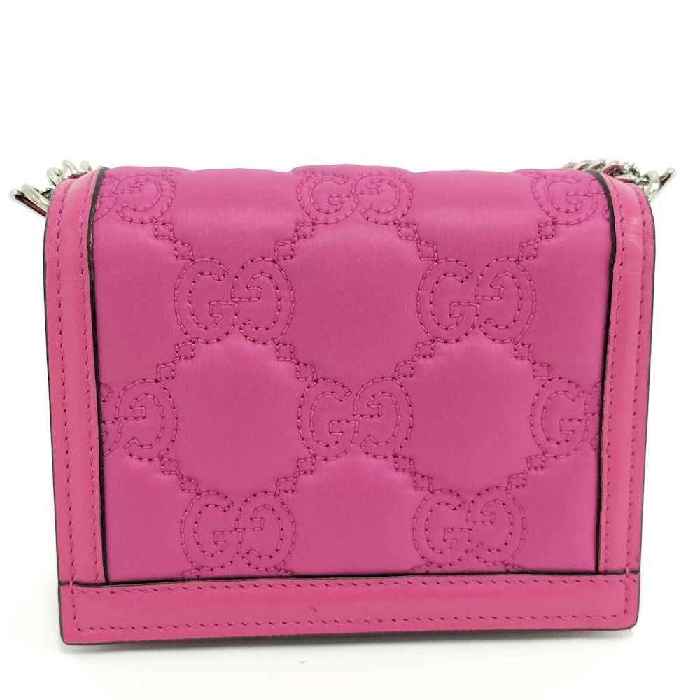 Gucci Shoulder Bag GG Nylon Pink — view 2