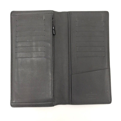 Louis Vuitton Bifold Wallet Portefeuille Brazza Monogram Shadow Noir — view 2