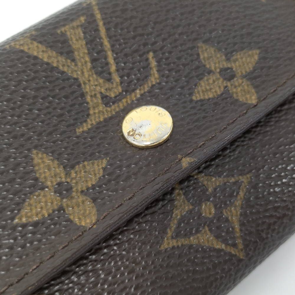 Louis Vuitton Porte-Monnaie Pla Coin Case Monogram — view 6
