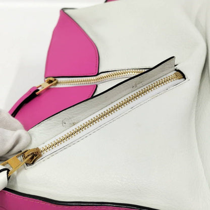 Loewe Hammock Shoulder Bag Leather Pink White — view 6