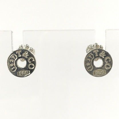 Tiffany & Co Round Circle Earrings Silver