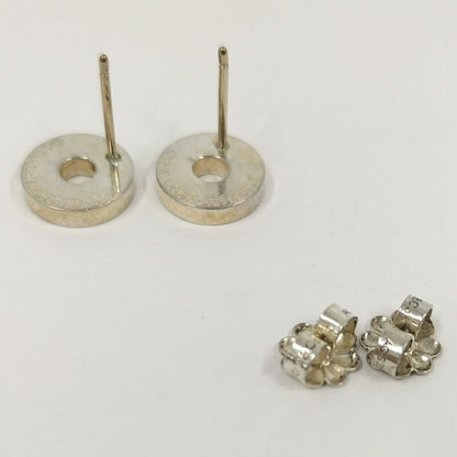 Tiffany & Co Round Circle Earrings Silver — view 5