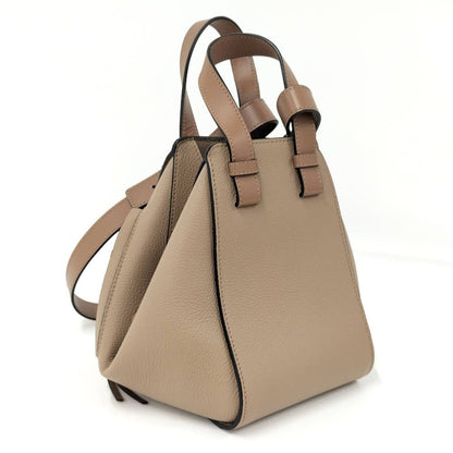 Loewe 2-Way Shoulder Bag Hammock Compact Gray Necklace Sand — view 6